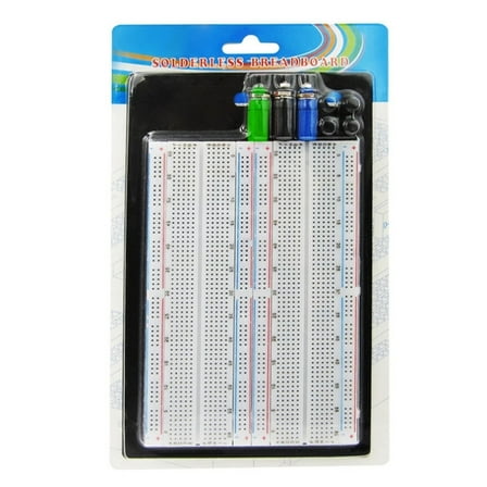 Sinyiin ZY-204 1660 Hole Breadboard Experimental Solderless Circuit Test Expandable Protoboard 1660 Connection Point