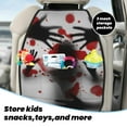 thumbnail image 5 of Naloa Shadows Behind 2Pcs Anti-Kick Back Seat Cover Kick Mat, Car Seat Protector with 3 Storage Pockets, 5 of 8