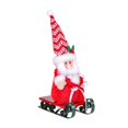 thumbnail image 2 of Bolsa de regalo con adorno navideño Muñeca Juguete de escritorio portátil Exhibición navideña para Sombrero tejido, 2 of 9
