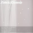 thumbnail image 3 of Best Home Fashion Set of 2 Tulle Overlay Star Cut Out Silver Grommet Curtains for Bedroom, Living Room, Kids Room, Sun Blocking Thermal Insulated Blackout Window Curtains (LT.Grey, 52" W x 96" L), 3 of 4