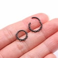 thumbnail image 3 of Blackline Classic Chain Link Clicker Hoop Ring, 3 of 4