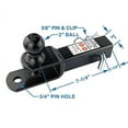 thumbnail image 6 of TOPTOW 2" Hitch Ball Mount 2" Receiver, 2000 lbs Tow Capacity, 6 of 6