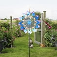 thumbnail image 7 of WONDER garden Metal Wind Spinner Outdoor Decor Garden Sculptures and Statues Suitable for Decorating Your Patio, Lawn & Garden, 7 of 7