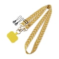 thumbnail image 1 of Wmool iversal Cross Bo Nylon Patch one Lanyard Mobile Ropes one I0, 1 of 8