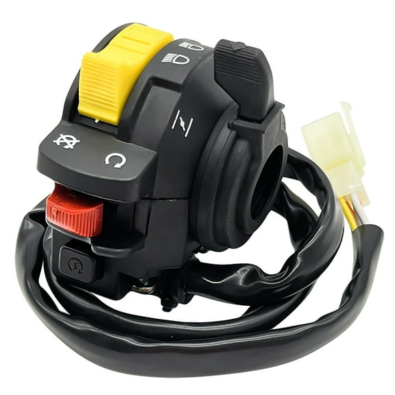 M MATI Left Handlebar Switch Start Headlight for Suzuki King Quad 300 LT-F4WDX LT-F300F