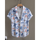 thumbnail image 5 of Camisa hawaiana de verano 2024 para hombre, camisas de manga corta con estampado 3D, ropa informal holgada de alta calidad a la moda para hombre de Hawái, 5 of 5