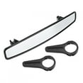 thumbnail image 2 of Wide Rear View Race Mirrors with Convex Lens, 1.75in Clamp, Easy Install for UTV, 2 of 8
