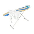 Honey Can Do TLeg Ironing Board with Retractable Iron Rest, Blue and