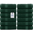 thumbnail image 4 of Dan River Washcloth for Face 12 pack Soft Absorbent and Quick Drying Durable Cotton Face Towel - Hunter Green, 4 of 6