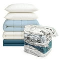 thumbnail image 3 of MagicBag X-Large Vacuum Storage Bags, 12 Pack Cube Compression Bags for Bedding, Space Saving & Airtight, 3 of 12