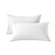 thumbnail image 2 of Funda de Almohada Refrescante para Quienes Duermen con Calor y Sudan Por La Noche | Poliéster Transpirable | Funda de Almohada de Terciopelo Suave y Larga | Paquete de 2 (Blanco, 48 X 74 Cm), 2 of 6