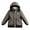 Dark Gray, variant on Boy's Winter Coat Waterproof Windproof Boys Ski Jacket Insulated Quilted Coat with Hood Thermal Outerwear ( 6-13Y)
