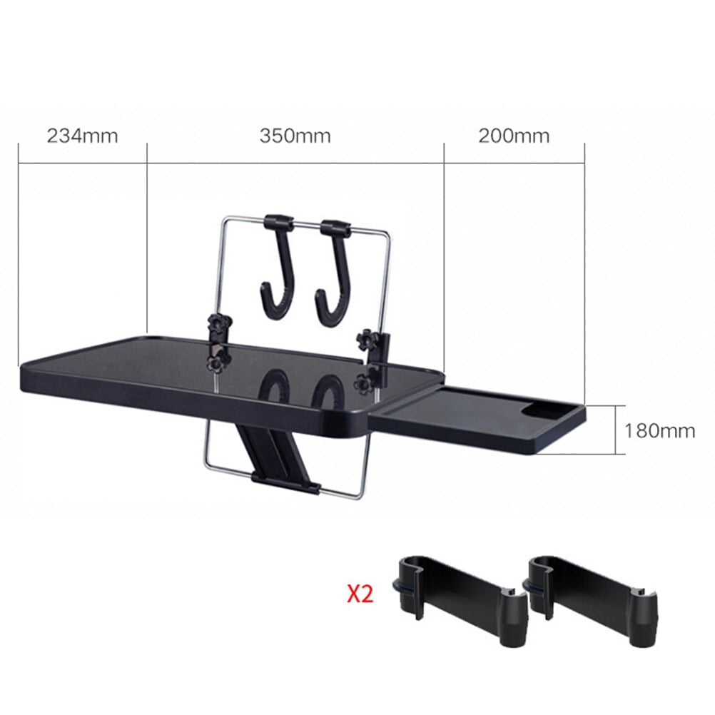 LABSERRON 1Pack Multi-Function Car Table Foldable Storage Stand for Casual Home-Feeding Car Outing 35*9.2in