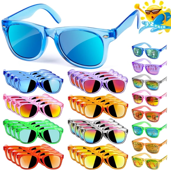 Gafas de sol AILEHO Kids con protección UV400, 32 paquetes de 3 a 8 años