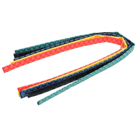 FOMIYES 5pcs Heat Shrink Handle Sleeve Anti-skid Fish Rod Wrap Insulated Rod Sleeve Multi-use Drumstick Wrap