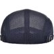 thumbnail image 4 of ZHAOCHENG Gorro de verano de malla transpirable para hombre, boina de vendedor de periódicos ajustable, gorra plana tipo hiedra, azul marino, 4 of 5