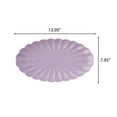 thumbnail image 4 of The Pioneer Woman Colette Stoneware 14-inch Serving Tray, Purple, 4 of 6