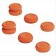 thumbnail image 1 of 6 Uds. Tapas de Agarre para el Pulgar, Manejar Antideslizante, Tapa del Botón Basculante para Accesorios del Controlador de Juego para , Color Naranja, 1 of 5