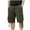 Army Green, variant on ZRGHAOYLQ Cargo Shorts for Men Wrinkle Free Big and Tall Outdoor Combat Shorts with Pockets Multi Pack Loose Workwear Short Pants Plus Size Solid Color Sports Shorts