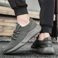 thumbnail image 2 of REUR RO RO Mens Sneakers Athletic Sport Shoes Casual Walking Work Shoes Travel Indoor Outdoor Gym Trainers, 2 of 10