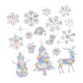 thumbnail image 1 of 2 pegatinas navideñas para ventana, decoraciones navideñas, adhesivos para ventana 2023, Mural para ventana para mujeres, oficinas, cocinas, hombres,, 1 of 9