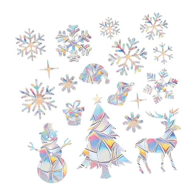 2 pegatinas navideñas para ventana, decoraciones navideñas, adhesivos para ventana 2023, Mural para ventana para mujeres, oficinas, cocinas, hombres,