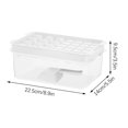 thumbnail image 3 of Pompotops Two In One Ice, Square Shaped Ice Pellets, Circular Ice Balls, Lattice Ice Shovels, Double Layer With Cover, Press Ice Storage Box Clearance, 3 of 3
