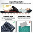 thumbnail image 2 of Matelas Gonflable Ultraléger avec Pompe Spatiale, Polymères de Voyage, Équipement de Camping pour la Randonnée et le Backpacking, 2 of 4