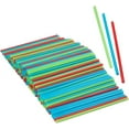 thumbnail image 4 of Colorful Multi-Colored Jumbo Straws - Pack of 250 - Vibrant Design - Perfect for Parties & Events, 4 of 6