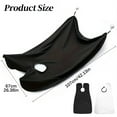thumbnail image 3 of Beard Grooming Bib for Men, Mess-Free Shaving Apron with Suction Cup Attachments, Adjustable Neck, Perfect Gift for Dad & Husband, 3 of 4