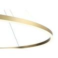 thumbnail image 2 of Eurofase 31473-032 Spunto 61 in. Brushed Gold White Glass Chandelier, 2 of 4