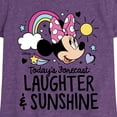 thumbnail image 3 of Disney Jr - Todays Forecast Laughter Sunshine  - Toddler & Youth Girls Short Sleeve Graphic T-Shirt, 3 of 5