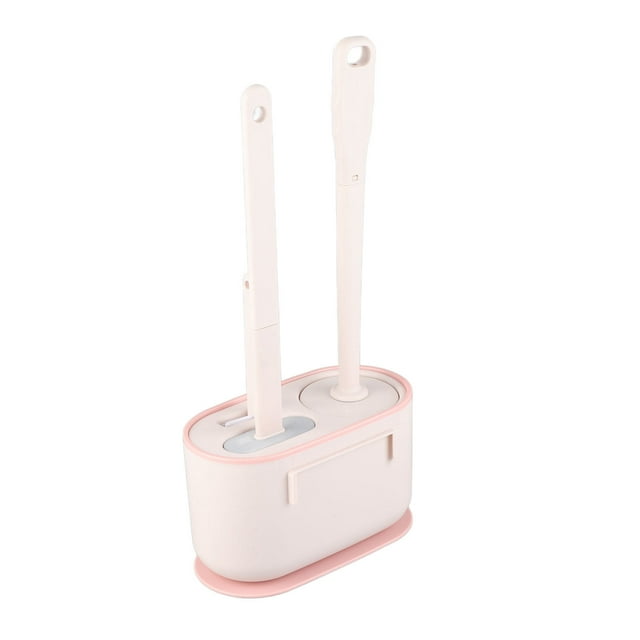 Brosse de Toilette de Nettoyage, Brosse de Toilette à Long Manche, Brosse de Toilette à Long Manche, Ensemble de Brosse de Toilette Innovation Moderne