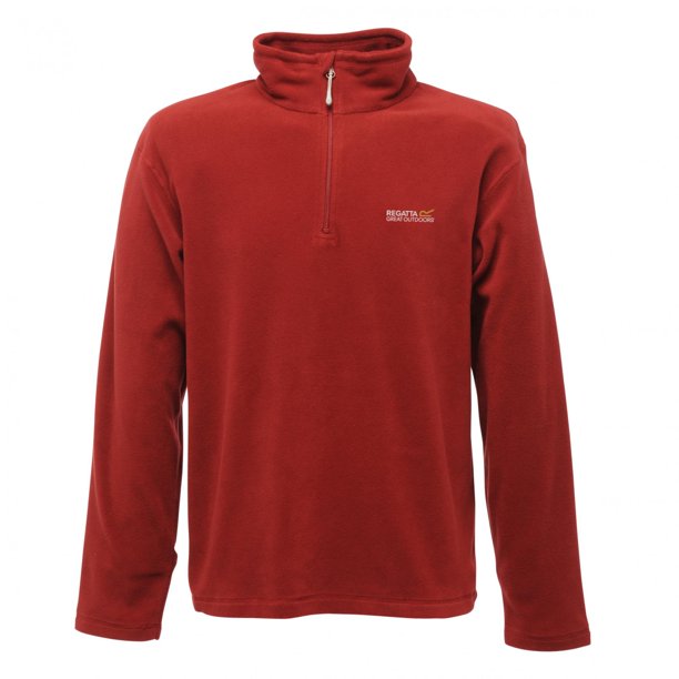Regatta Great Outdoors - Top forro polar media cremallera Modelo Thompson hombre caballero (Gris foca)
