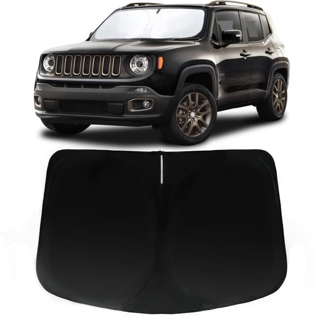 Protector Solar para Parabrisas PAIMOHO Jeep Renegade 2015-2024 Bloqueo UV