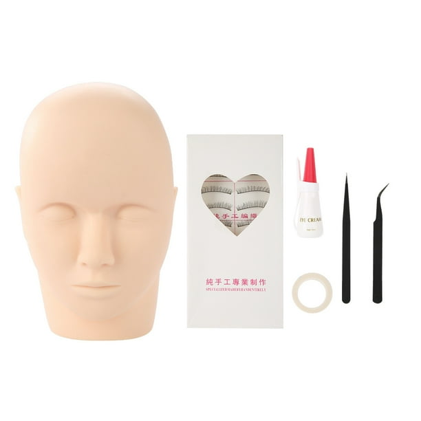 Practice Kit With Makeup Mannequin Head - Makeup Mannequin Kit Practice Kit With Makeup Mannequin Head - Makeup Mannequin Kit
