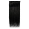 thumbnail image 2 of Extensions de Cheveux Humains Remy 100 % à Clip, Cheveux Humains Lisses et Soyeux, 7 Pcs, 15 clips, 2 of 6