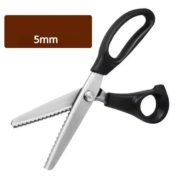 1pcs Tailor Scissors Pinking Shears Zig Zag Sewing Cut Serrated Lace Scissors Sewing Fabric Scissors DIY Craf Sewing Tool