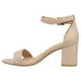 thumbnail image 3 of CL by Laundry Womens Jolly Rhinestone Block Heel Ankle Strap  Dress Sandals, 3 of 5