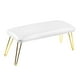 thumbnail image 2 of Reposamanos con almohada para uñas, soporte para reposamanos para uñas, reposabrazos, antideslizante, brazo para uñas Blanco y dorado, 2 of 9