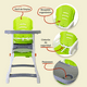 thumbnail image 3 of Silla Periquera Prinsel Caddy 2 en 1 Mesa Actividades verde claro, 3 of 5