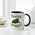 thumbnail image 6 of CafePress - Feeling Froggy? Mug - 11 oz Ceramic Mug - Novelty Coffee Tea Cup, 6 of 6