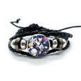 thumbnail image 2 of Pulsera de cuero con cierre azul de Anime para hombre y mujer, brazalete ajustable de estilo Punk, Cosplay Unisex, Isagi, yoachi, Chigiri, Bachira, 2 of 5