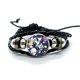 thumbnail image 2 of Pulsera de cuero con cierre azul de Anime para hombre y mujer, brazalete ajustable de estilo Punk, Cosplay Unisex, Isagi, yoachi, Chigiri, Bachira, 2 of 5