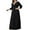 Black, variant on Rciityk Women's Summer Maxi Dress Spring Casual Boho V Neck Split Beach Long Flowy Dresses Trendy Beach Long Dresses