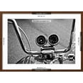 thumbnail image 5 of Art.com Harley Davidson Handlebars Photo, Brown Frame Wall Art, 29" x 21", 5 of 5