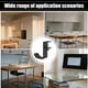 thumbnail image 4 of Gancho Metálico para Auriculares, Ideal para el Trabajo, Estudio, Gamers, Hombres, Mujeres, Adolescentes, Escuela, Aula, Hogar., 4 of 5