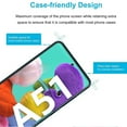 thumbnail image 6 of HD Screen Protector Compatible with Samsung Galaxy A55, 9H Anti-Scratch Tempered Glass Protective Film Case-Friendly, Bubble-Free, Easy Install, 3 Pack, 6 of 9
