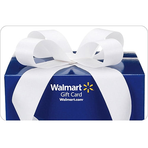 Blue Gift Box Gift Card