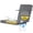 Heather Charcoal, variant on SUNROX DryFast Foam Chaise Lounge Cushions All-Weather Fade-Resistant Lounge Chair Cushion 80x26 Inch, Heather Charcoal